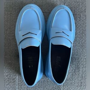Camper leather loafer for women